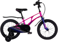 Детский велосипед Maxiscoo Air Стандарт Плюс 16 2024 / MSC-A1634 (розовый жемчуг) - 