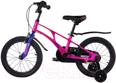 Детский велосипед Maxiscoo Air Стандарт Плюс 16 2024 / MSC-A1634 (розовый жемчуг)