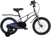 Детский велосипед Maxiscoo Air Стандарт Плюс 16 2024 / MSC-A1635 (синий карбон) - 
