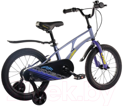 Детский велосипед Maxiscoo Air Стандарт Плюс 16 2024 / MSC-A1635 (синий карбон)