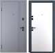 Входная дверь Guard Aura 96x205 (левая, графит софт/белый) - 