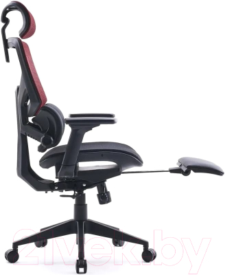 Кресло офисное Cactus CS-CHR-MC01-RDBK (красный/черный)
