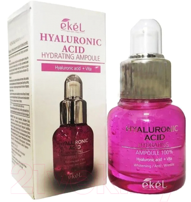 Сыворотка для лица Ekel Ampoule 100% Hyaluronic Acid Hydrating (30мл)