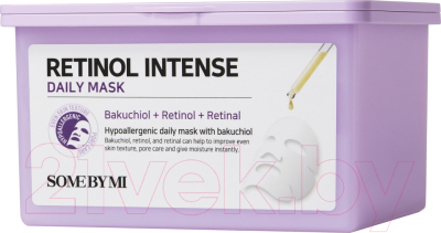 Набор масок для лица Some By Mi Retinol Daily Mask антивозрастные д/ежедневн. использования (30шт)