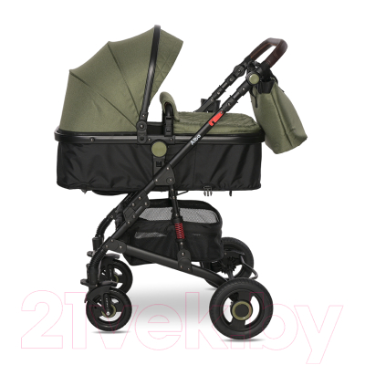 Детская универсальная коляска Lorelli Alba Premium Loden Green / 10021422383