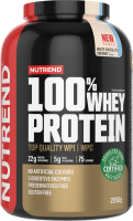 Протеин Nutrend 100% Whey Protein (2.25кг, белый шоколад/кокос) - 