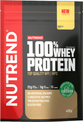 Протеин Nutrend 100% Whey Protein (400г, ваниль)