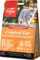 Сухой корм для кошек Orijen Original Биологически соответствующий (340г) - 