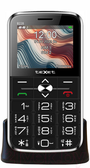 Мобильный телефон Texet TM-B228