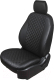 Комплект чехлов для сидений Seintex 97557 (черный) - 