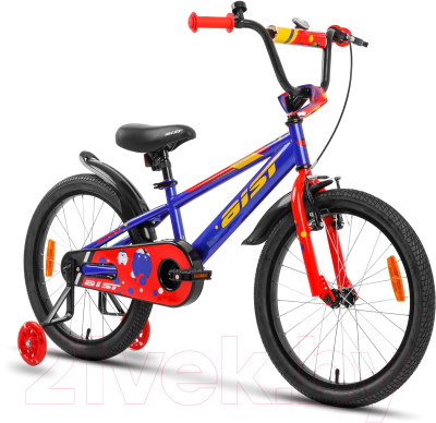 Детский велосипед AIST Pluto 16 2024 (синий)