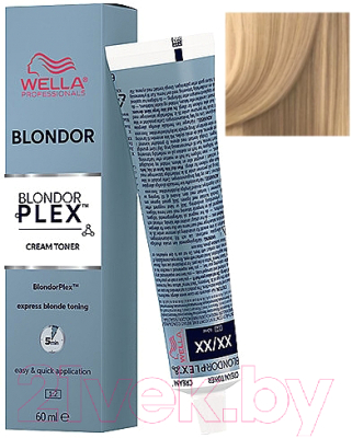 Крем-краска для волос Wella Professionals Blondor Plex Cream Toner тон 36 (60мл)
