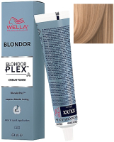 Крем-краска для волос Wella Professionals Blondor Plex Cream Toner тон 96 (60мл) - 