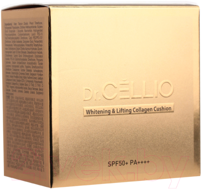 Кушон Dr. Cellio Whitening & Lifting Collagen Cushion тон 23