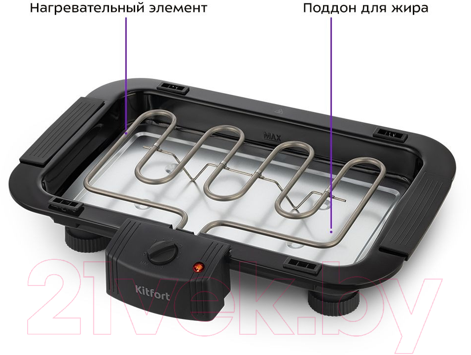 Электрогриль Kitfort КТ-1698