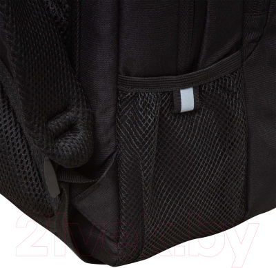 Школьный рюкзак Grizzly RB-456-5 (черный/красный)