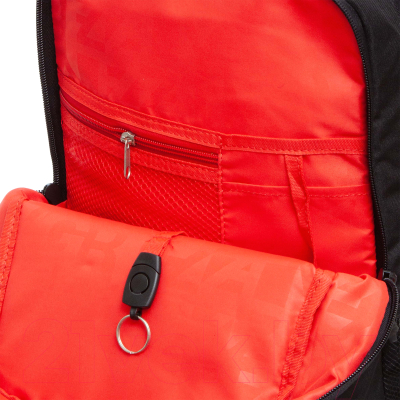 Школьный рюкзак Grizzly RB-456-5 (черный/красный)