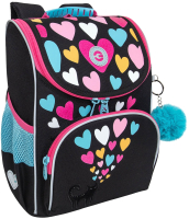 Школьный рюкзак Grizzly RAm-484-2 (черный) - 