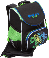 Школьный рюкзак Grizzly RAm-485-2 (черный) - 