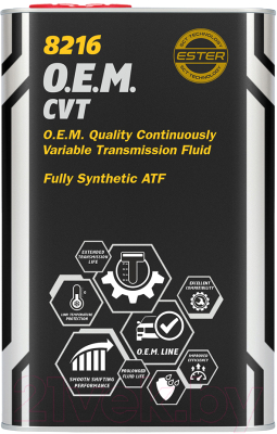 Трансмиссионное масло Mannol CVT OEM / MN8216-4 (4л)