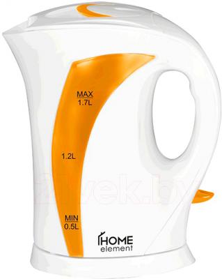 Электрочайник Home Element HE-KT102 (White-Orange) - общий вид