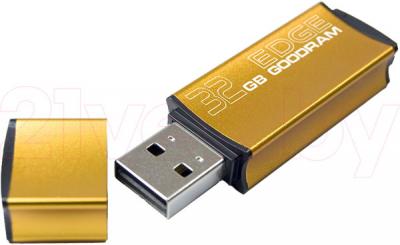 Usb flash накопитель Goodram Edge Gold 32GB (PD32GH2GREGDR9) - общий вид