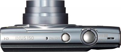 Компактный фотоаппарат Canon IXUS 150 (Gray) - вид сверху