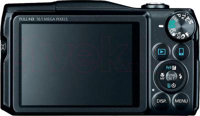 Компактный фотоаппарат Canon Powershot SX700 HS (Black) - вид сзади
