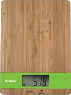 Кухонные весы Scarlett SC-KS57P01 (Green Bamboo) - общий вид