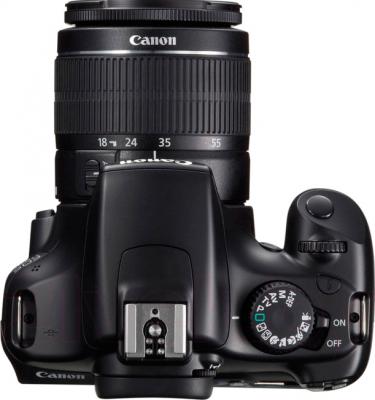 Зеркальный фотоаппарат Canon EOS 1100D Kit 18-55mm IS II - вид сверху