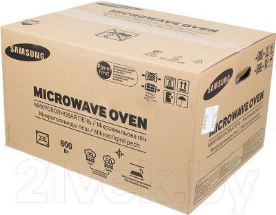 Микроволновая печь Samsung GE81KRW-1/BW - коробка