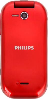 Мобильный телефон Philips E320 (Red) - вид сзади