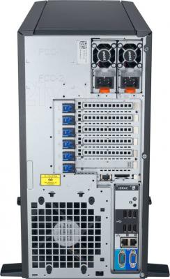 Сервер Dell PowerEdge T320 210-ACDX - вид сзади