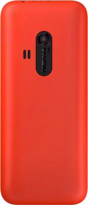 Мобильный телефон Nokia 220 Dual (красный) - вид сзади