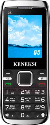 Мобильный телефон Keneksi Q5 (черный) - общий вид