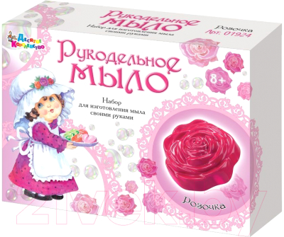 

Набор для изготовления мыла Десятое королевство, Розочка / 01924