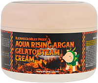 Крем для лица Elizavecca Milky Piggy Aqua Rising Argan Gelato Steam Cream (100мл) - 
