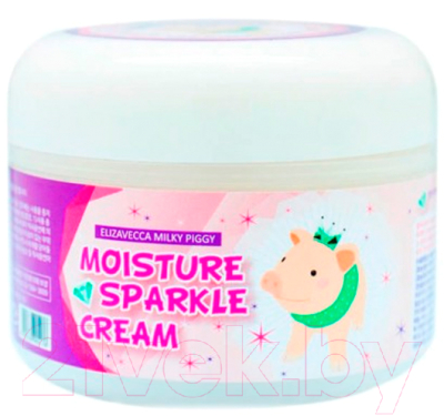 Крем для лица Elizavecca Milky Piggy Moisture Sparkle Cream увлажняющий для сияния кожи (100мл)