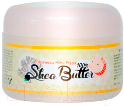 Крем для лица Elizavecca Milky Piggy Shea Butter 100% питательный с маслом ши (88мл)