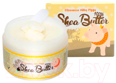 Крем для лица Elizavecca Milky Piggy Shea Butter 100% питательный с маслом ши (88мл)