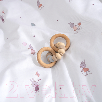 Комплект постельный для малышей Perina Bunnies / BN3-01.1