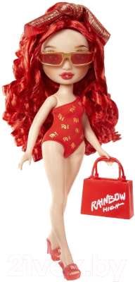 Кукла с аксессуарами Rainbow High Swim Руби Андерсон / 42669 (красный)
