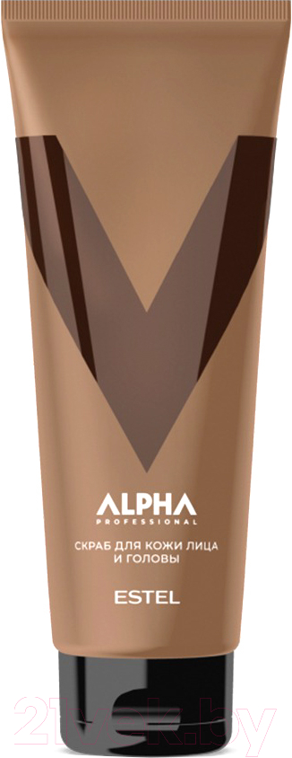 Скраб для лица Estel Alpha Pro для лица и головы (250мл)