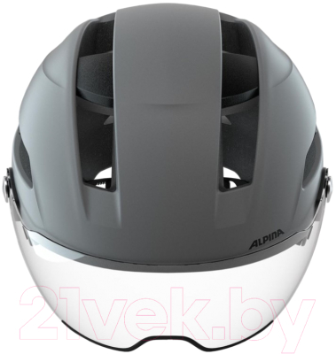 Защитный шлем Alpina Sports Soho / A9786_31 (р.51-56, Visor Coffee/Grey Matt)