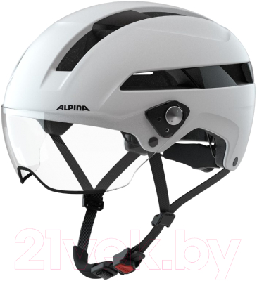 Защитный шлем Alpina Sports Soho / A9786_10 (р.55-59, Visor White Matt)
