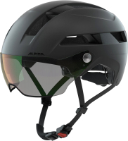 Защитный шлем Alpina Sports Soho Visor V / A9787_30 (р.55-59, Black Matt) - 
