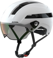 Защитный шлем Alpina Sports Soho Visor V / A9787_10 (р.52-56, White Matt) - 
