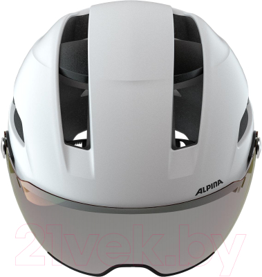Защитный шлем Alpina Sports Soho Visor V / A9787_10 (р.52-56, White Matt)