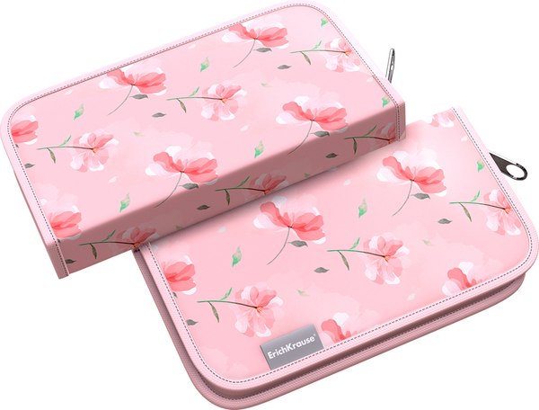 Пенал Erich Krause Peachy Flowers / 60207