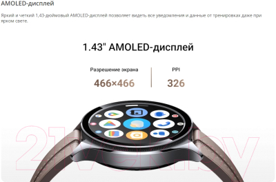Умные часы Xiaomi Redmi Watch 2 Pro M2234W1 / BHR7211GL (черный)